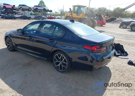 2021 BMW 540I xDrive из США, поврежденный, VIN WBA73BJ00MWW89084